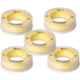 Renvox Single Sided PTFE Yellow Thread Seal Teflon Tape for Plumbing Pipe Fittings (Pack of 5)
