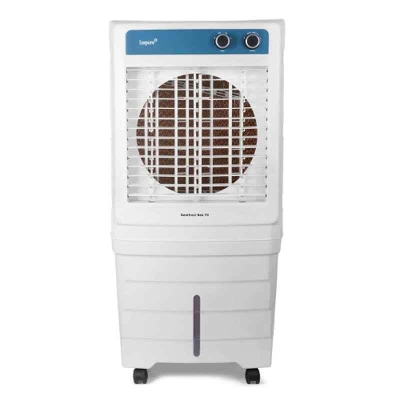 Livpure Aerofrostneo 190W 70 Litre Plastic White Desert Air Cooler with Honeycomb Pad Cooling & 1 Year Warranty