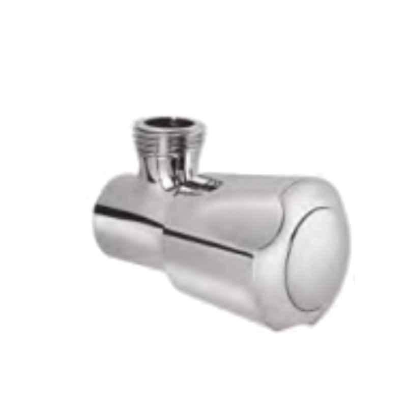 Somany Dhaara Brass Chrome Finish Angle Valve without Flange, 272210120041
