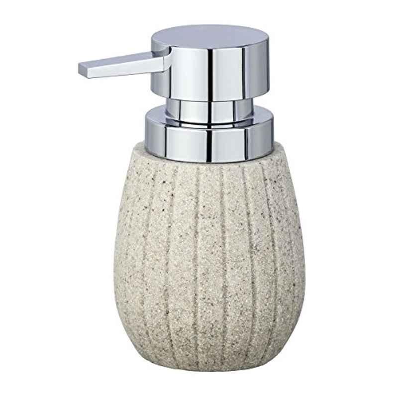 Wenko Resin Beige Foam Soap Dispenser Cantaloup, 23314100, Size: Free