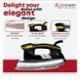 Longway Plancha 1000W Black Heavy Weight Dry Iron, DSQW-78688109