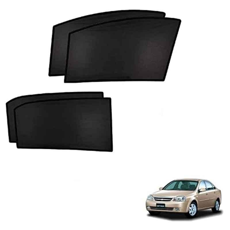 Kozdiko 4 Pcs Custom Fit Non Magnetic Curtains Mesh Car Sun Shade Set for Chevrolet Optra