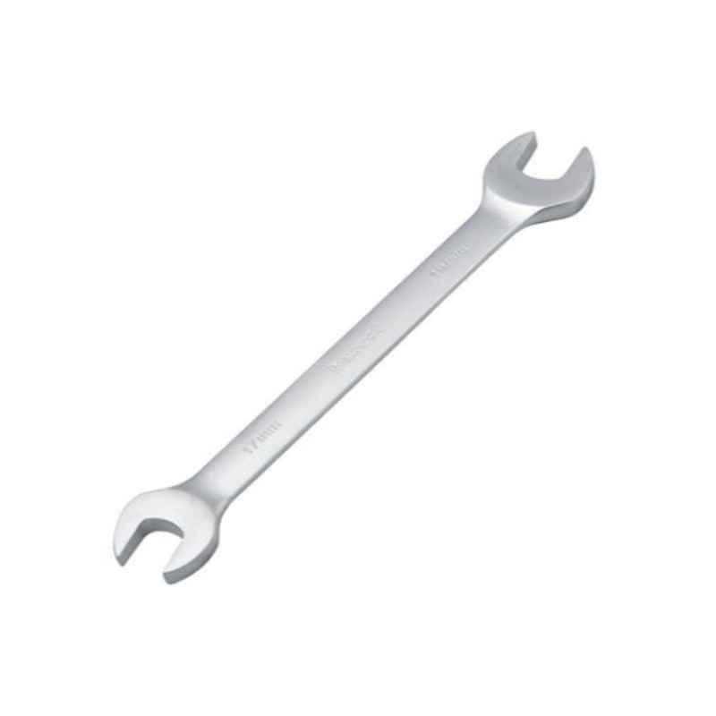 Beorol 17x19mm Steel Silver Double Open End Wrench, KVI17x19
