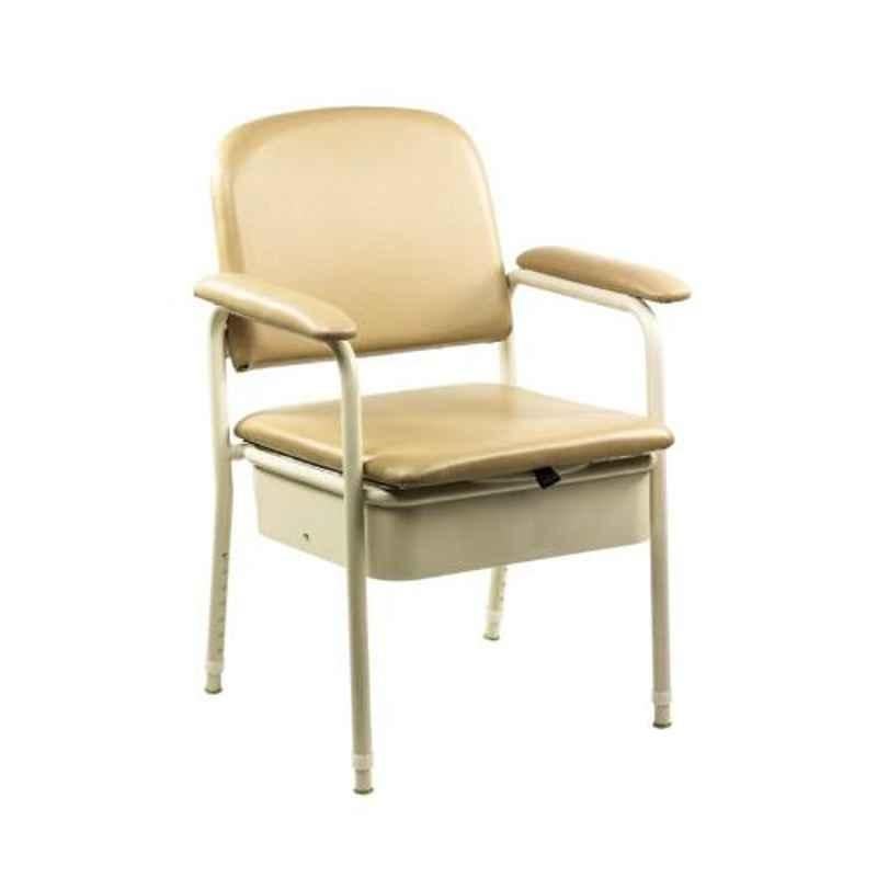 KosmoCare 17.5 inch Elegant Bedside Commode Chair, RMU122