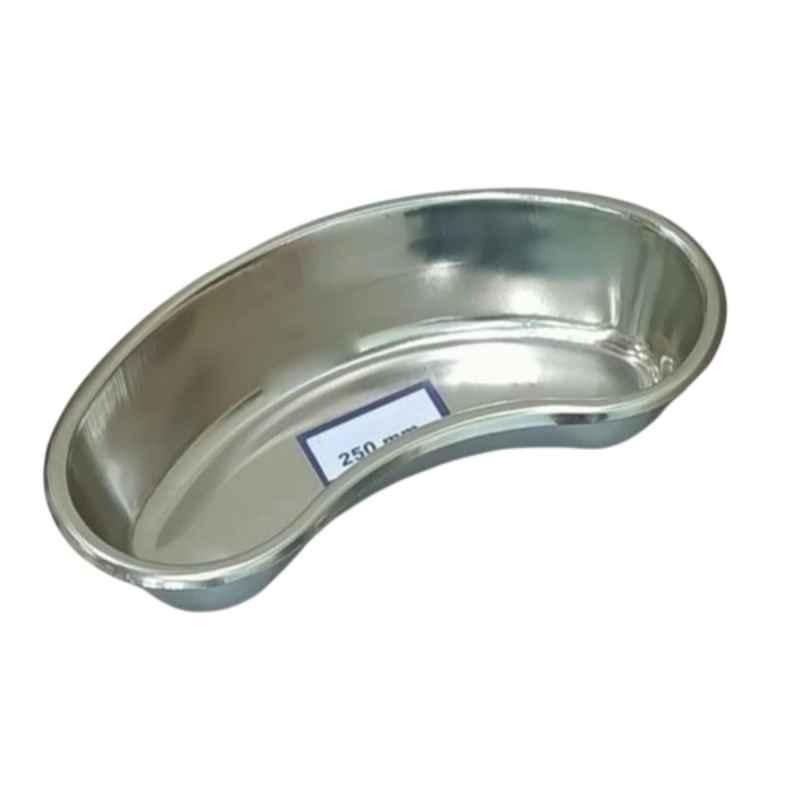 Forgesy 5 Pcs 250mm Stainless Steel Kidney Tray with Cotton Roll & Needle Holder Set, 943