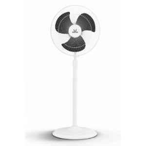 Zokasa Rio New Plus 70W 2300rpm Black Pedestal Fan with 1 Year Warranty, Sweep: 400 mm