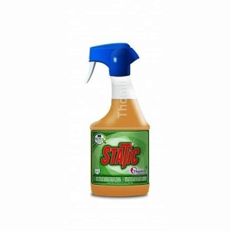 Thomil Static Anti-static Modern Surface Cleaner, LLE062, Floral Aroma Scented, 750ml, Orange, PK12