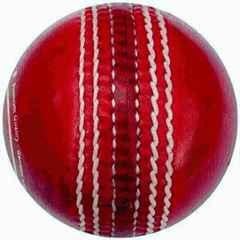 RB Sports Red Cricket Leather Ball
