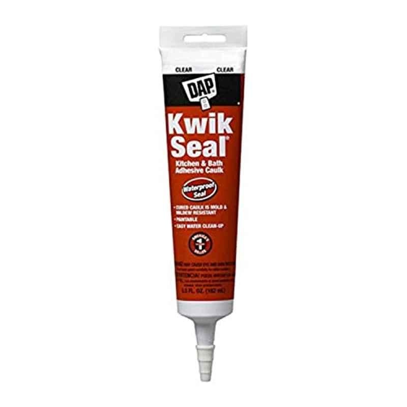 DAP Kwik Seal�5.5oz�Clear Kitchen & Bath Caulk, 18008