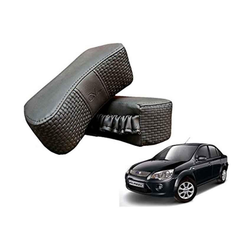 Kozdiko 2 Pcs Memory Foam Grey Luxurious Neck Rest Cushion Pillow Set for Ford Fiesta Classic