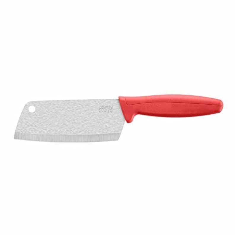Kohe 263mm Stainless Steel Red Cleaver for Chopping, Slicing, Dicing & Mincing, 4152.1