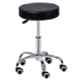 Da Urban Roundbar Black Height Adjustable & Revolving Bar Stool Chair with Wheels