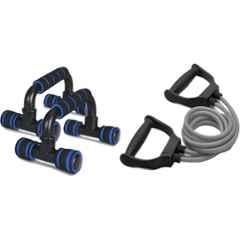 Shopeleven ABS Pushup Bar with Toning Tube for Home Workout