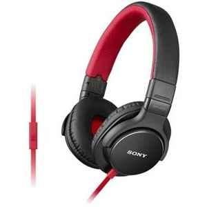 Sony On Ear Headphone Without Mic Red Mdr Zx750Ap