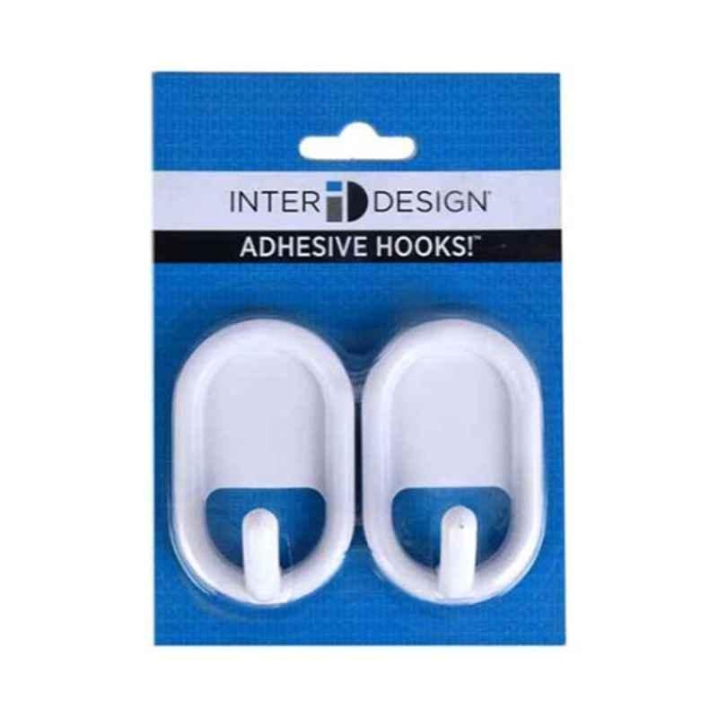 Interdesign Self Adhesive Hooks, 14201 (Pack of 2)