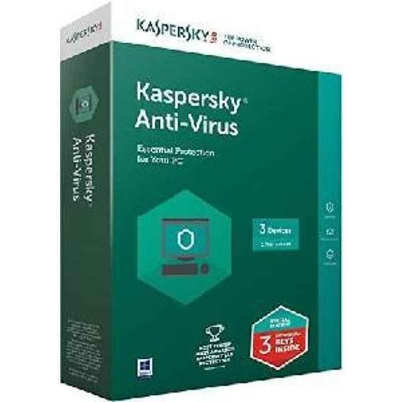 Antivirus Kaspersky Int Sec 3User 3Cd'S Prepayment Only Software