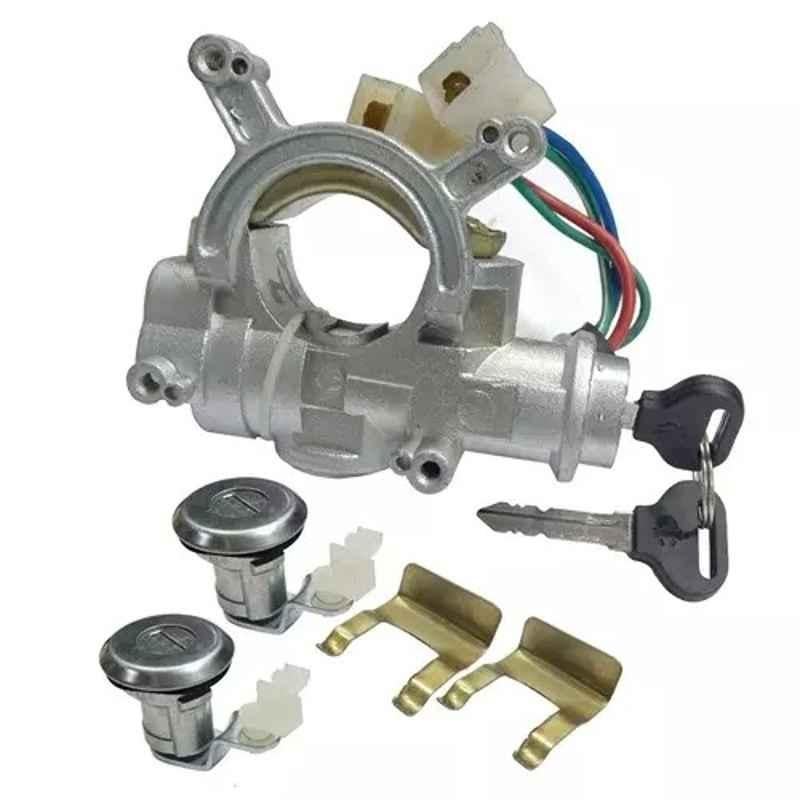 Car International CI-31561 3 In 1 Family Kit with Steering Lock for Mahindra Bolero Sle