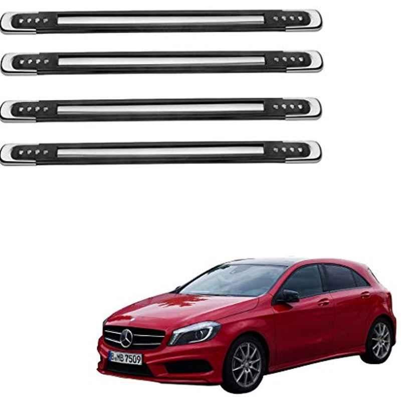 Kozdiko 4 Pcs Designer Black Bumper Protector Set for Mercedes Benz A-Class, Koz-65972