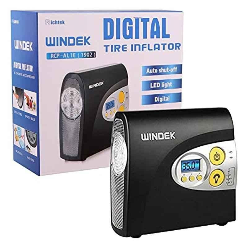 Leuci Windek-A4F(1902) Compact Air Pumps Digital Tyre Inflator With Auto Shut Off And Led Light