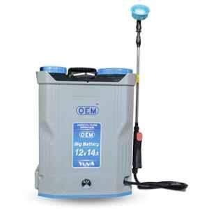 OEM Yuva 18 Litre 12V 14A Heavy-Duty Battery Operated Sprayer with Spray Gun & 4 Nozzles