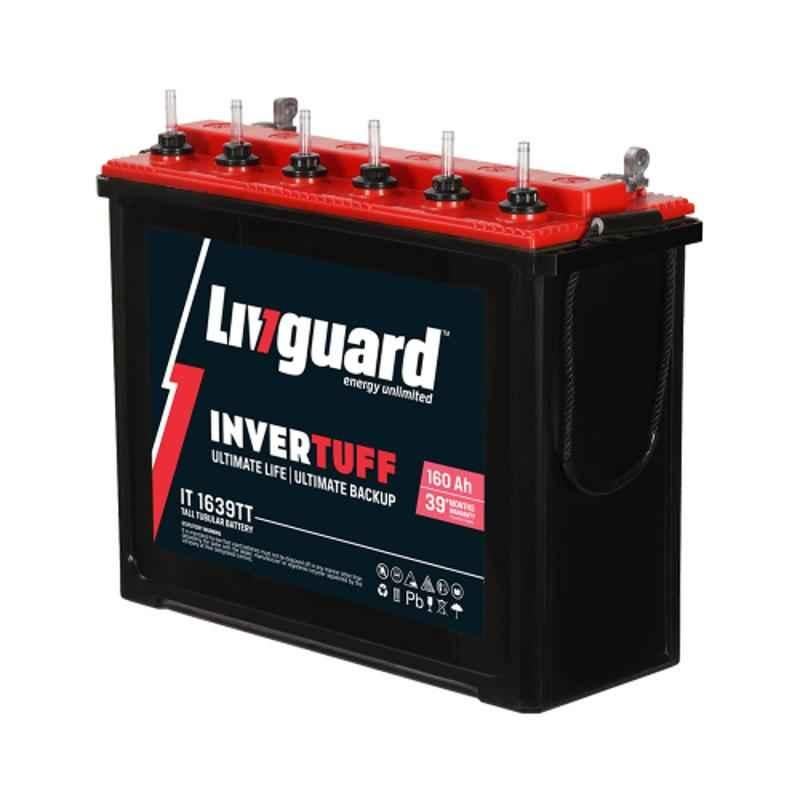 Livguard Invertuff 160Ah Tall Tubular Battery, IT-1639TT
