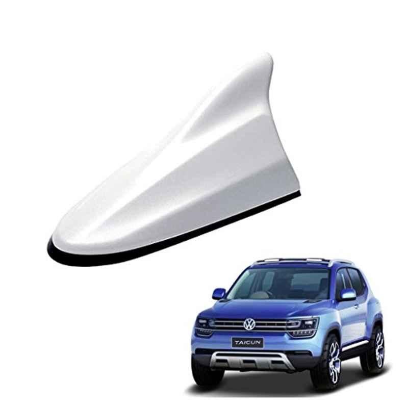 Kozdiko White Shark Fin Antenna for Volkswagen Taigun