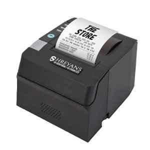 Shreyans 80mm Black USB Inkless Thermal Billing Printer with Auto Cutter, SRS89C