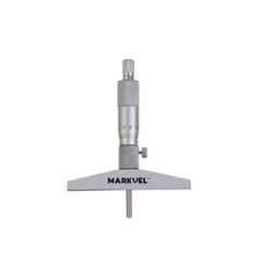 Markvel 0-25mm Stainless Steel Depth Micrometer, 208-25
