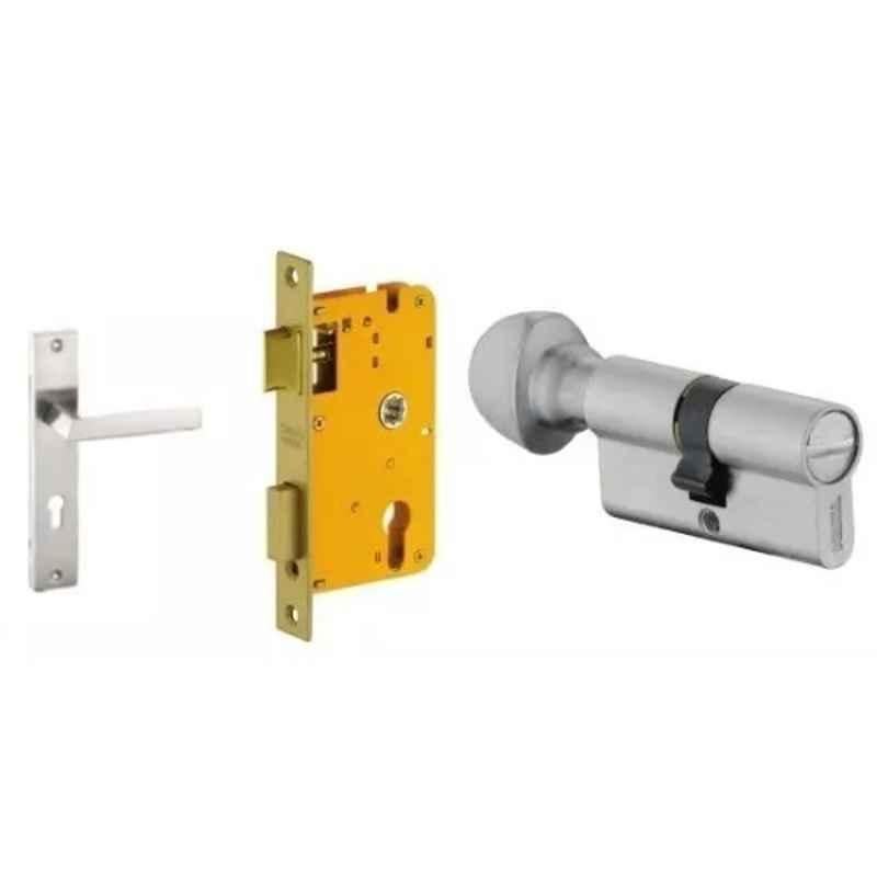 Dorset HL Series Fabio 70mm Stainless Steel Door Handle Lock Set with Coin & Knob