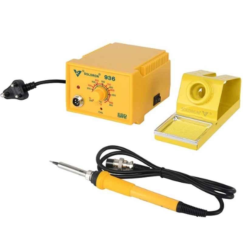 Soldron 936 60W ABS Body Temperature Controlled Analog Soldering Station, 9419