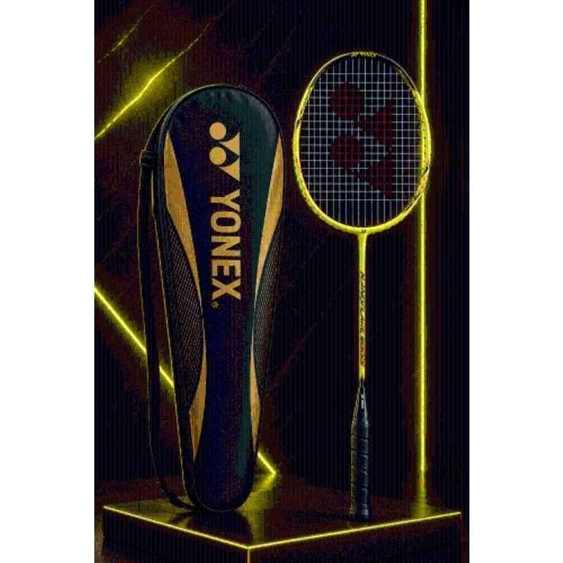 Yonex Nanoflare 9000i 85g Yellow Strung Badminton Racquet