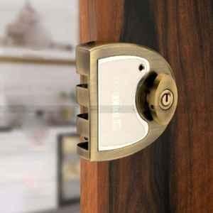 Duke 1.14 inch 25-45mm Brass Mortise Lock Set with 5 Keys & Brass Bolt, YODDHA BSK BA