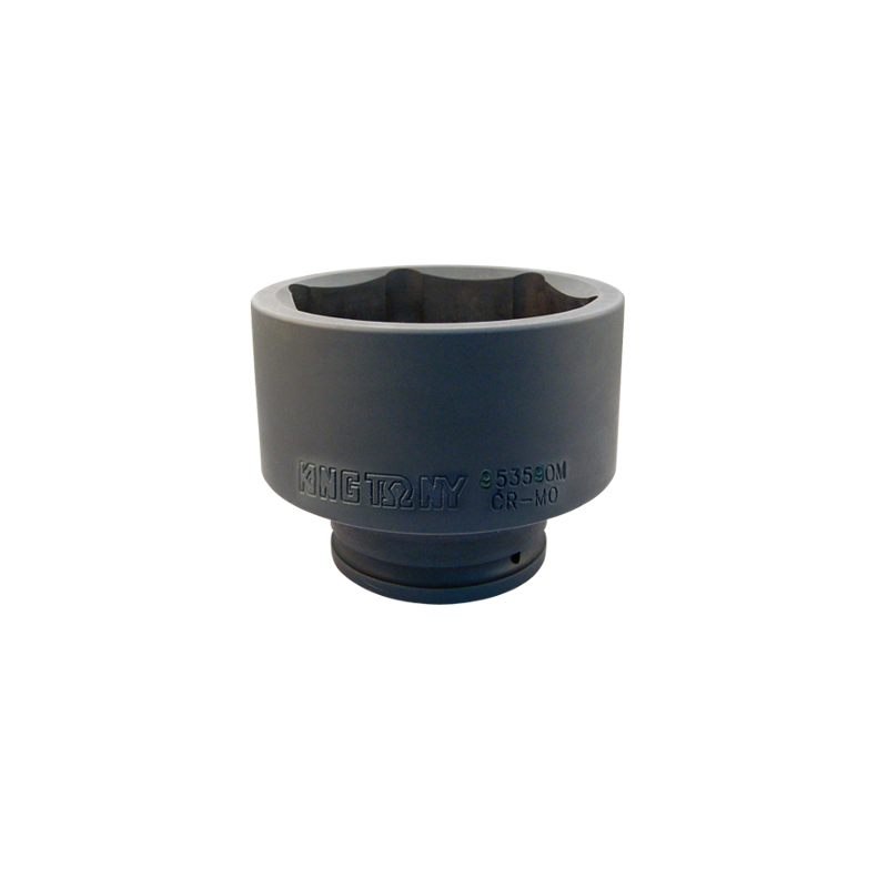 King Tony 1-1/2 inch 2-1/4 Inch Hexagon Standard Impact Socket, 953572S