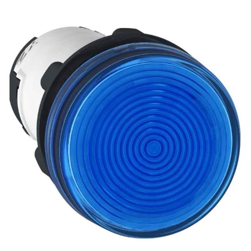 Schneider Electric Harmony XB7 22mm 24V Blue LED Round Pilot Light with Smooth Lens, XB7EV06BPN