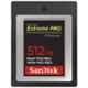 SanDisk Extreme Pro Cfexpress 512GB Black Type B Compact Flash Memory Card, SDCFE-512G-GN4NN