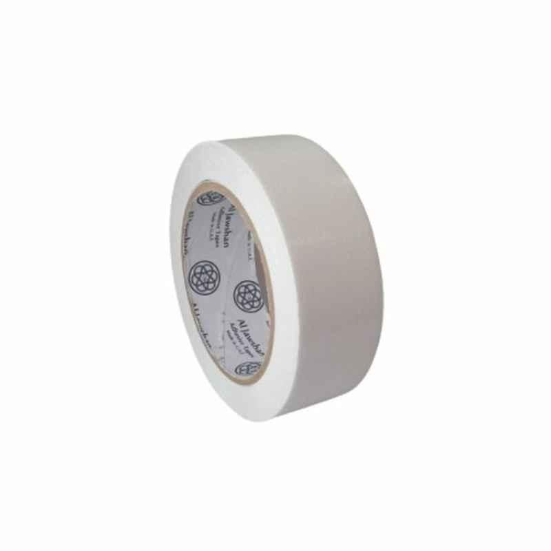 Al Jawshan Double Sided Tissue Tape, JAW057, 36 mmx25 Yards, White, 3 Rolls/Pack