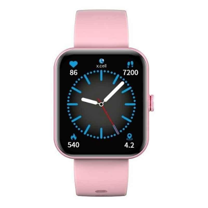 Xcell G5 Talk 1.69 inch TFT Pink Fitness Tracker, XL-WATCH-G5-TALK-RGFPNKS