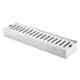 Ruhe 18x3 inch 304 Grade Stainless Steel Shower Drain Channel Vertical Without Collar, 16-0112-02