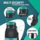 Baltra Thrust 850ml Stainless Steel Turquoise Hot & Cold Water Bottle, BSL-29 (Pack of 2)