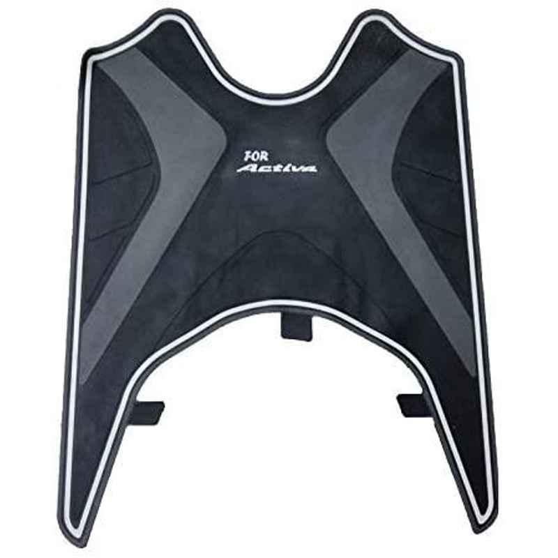 Meenu Arts Tow Wheeler Foot Mat for Honda Activa 5G (T-13) (Colour : Grey)