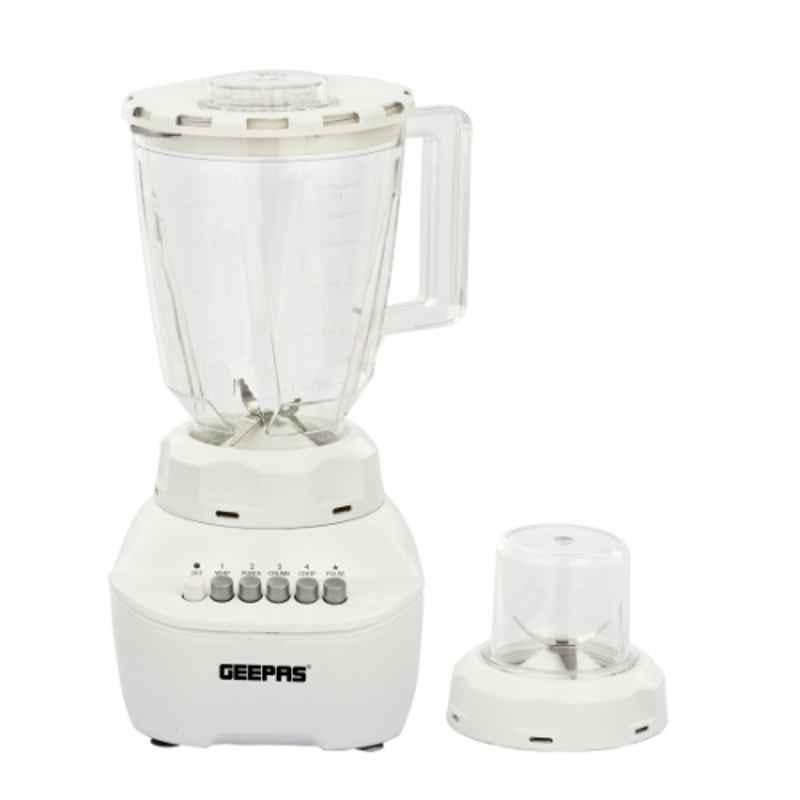Geepas 250W Stainless Steel 2 In 1 Blender, GSB5409