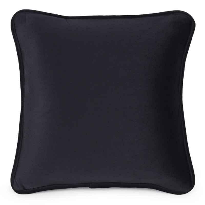 Kingsway Memory Foam Black Seat Cushion Pillow for All Cars (Pack of 2)