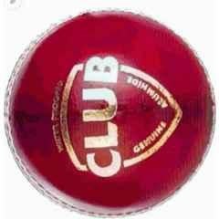HHS Sports Standard Red Cricket Leather Ball