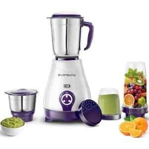 Longway Reo 750W ABS Purple Mixer Grinder with 4 Jars