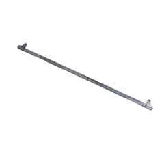 GYM24 Equipment 50 inch Alloy Steel Silver Straight Barbell Rod, GYM-Bar02