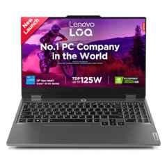 Lenovo LOQ 15IRX9 Luna Grey Laptop with 13th Gen/Intel Core i5-13450HX/16GB/512GB SSD/Win 11 Home & 15.6 inch LED Display, 83DV01B8IN