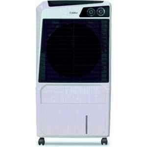 Hindware Calisto 105 Litre White & Black Desert Air Cooler with Woodwool Pad & 1 Year Warranty
