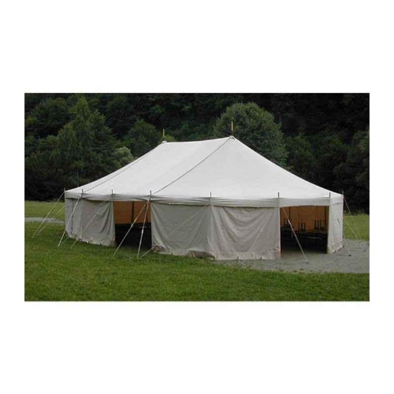 Safemax 4x4m White Canvas Tent