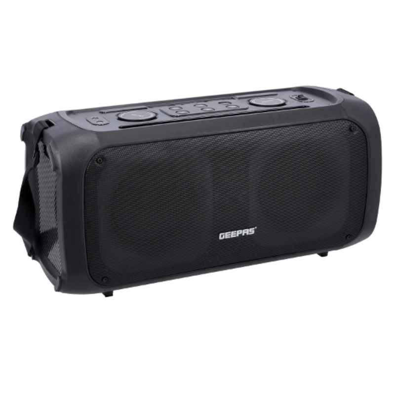 Geepas 80000W 12V Rechargeable Professional Speaker, GMS11170