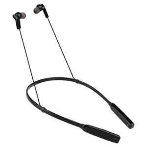 Hitage Empire Black Bluetooth Neckband Earphone with 26hr Music Time, NBT-627